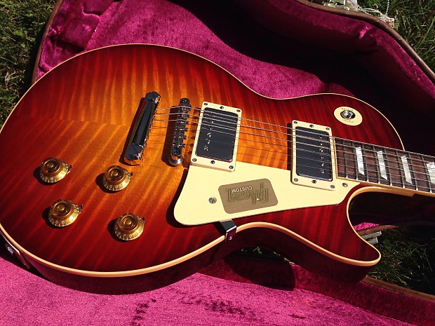 BRAND NEW 2015 TRUE HISTORIC Gibson Les Paul 1959 Custom Shop Guitar in Cherry Sunburst R9 59 image 1
