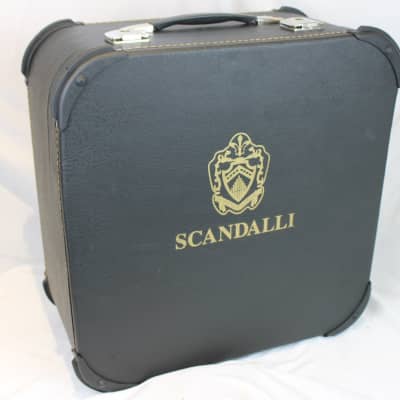 NEW Black Scandalli Air Junior Piano Accordion LMMM 34 72 image 2