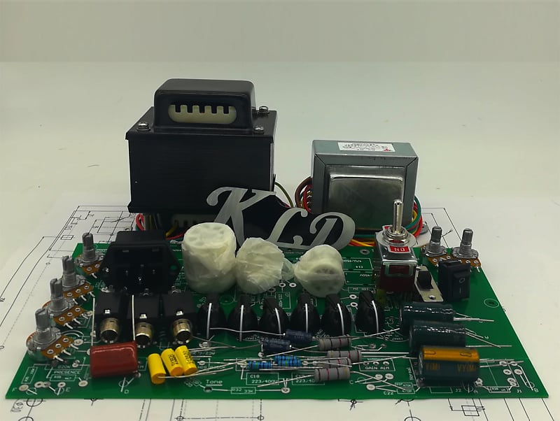 KLD JCM25PC Two channels 25w DIY amp kits bvased on JCM 800 Reverb