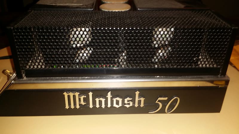 McIntosh MC50 50-Watt Mono Solid State Power Amplifier | Reverb