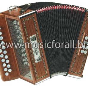NEW Hohner Morgane 2 Row Gaelic Breton Celtic Diatonic