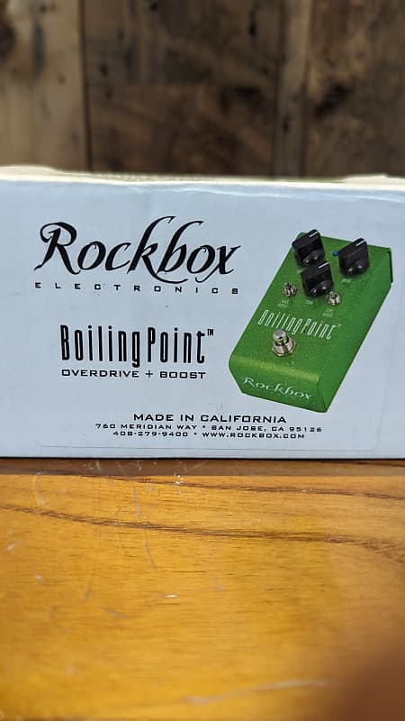 安い特販美品 Rockbox Boiling Point with Marble Paint オーバードライブ landgraff ランドグラフ オーバードライブ