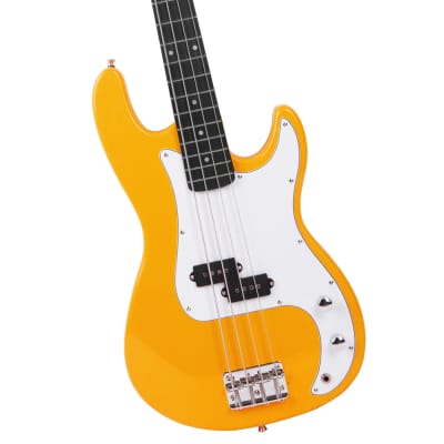 Glarry GP Electric Bass Guitar Yellow image 2