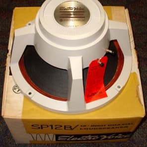 NEW OLD STOCK Vintage EV Electrovoice SP12B 16 ohm speaker NEVER used or mounted image 1