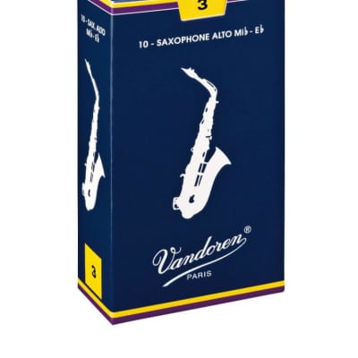Vandoren Alto Saxophone Reeds | Box of 10 | 2.5 image 1