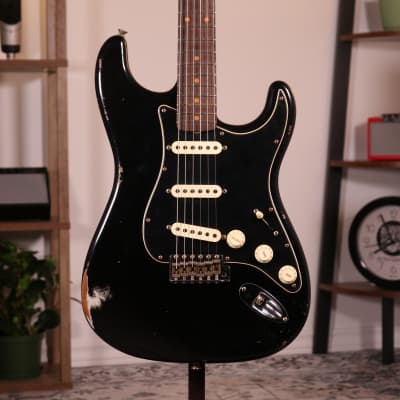 Fender Custom Shop LTD Relic Stratocaster Dual-Mag - Rosewood Fingerboard, Aged Black image 1