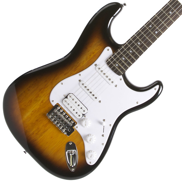 2015 Fender Squier Bullett Stratocaster Woodgrain | Reverb