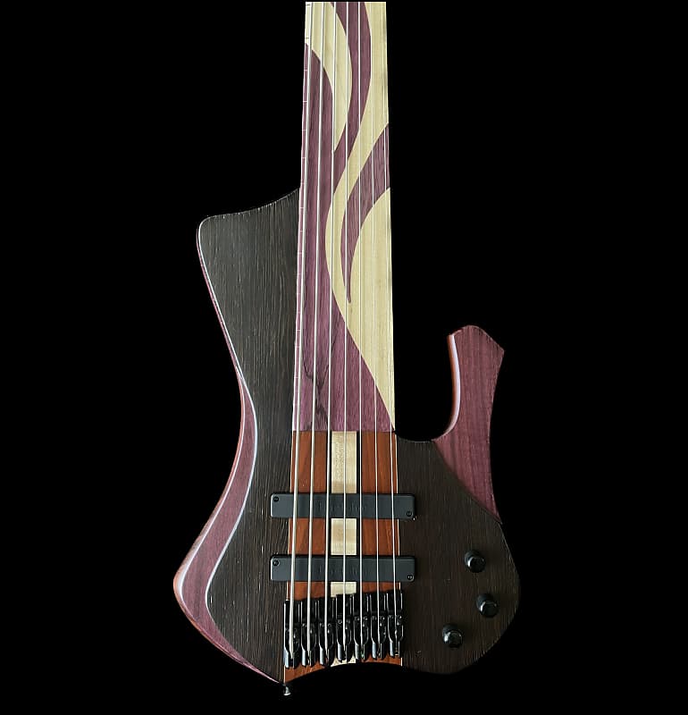 MG bass New Extreman Fretless 7 strings Custom image 1