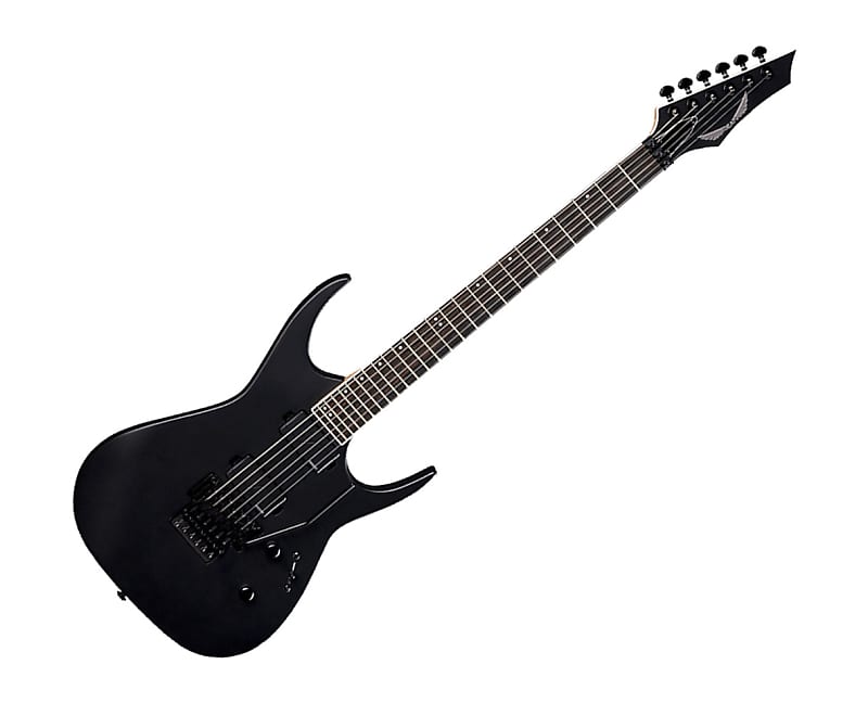 Dean Exile Select Floyd Fluence Electric Guitar - Black Satin - Used image 1