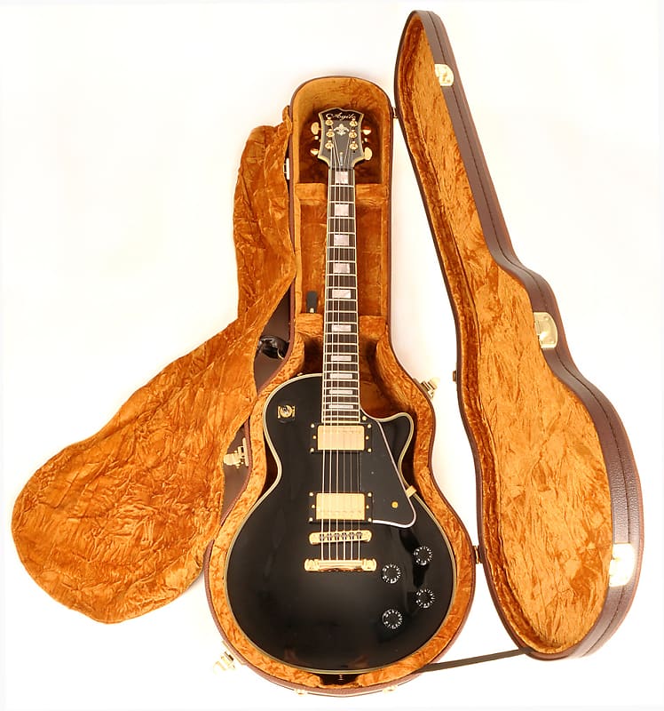 Douglas EGC-450LP Brown/Gold Premium Case for Gibson & Epiphone Les Paul LP or DC image 1