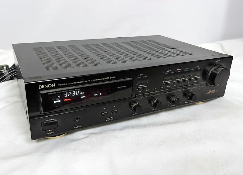 Denon DRA-345R hotsell Precision Audio Component AM/FM Stereo Receiver *Tested*