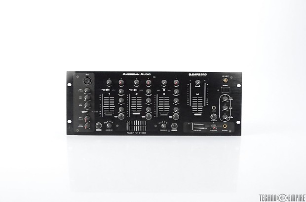 DJ機材 American Audio Q-2422 PRO Unboxing: American Audio Q-2422 Pro Mixer - YouTube