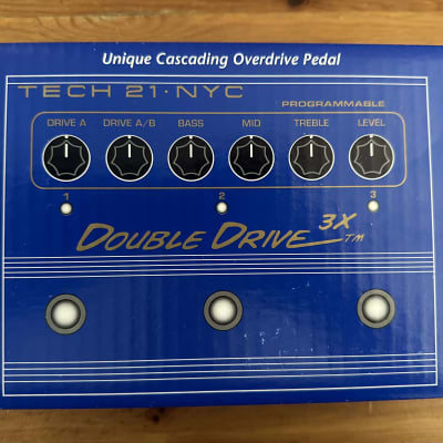 Reverb.com listing, price, conditions, and images for tech-21-double-drive-3x