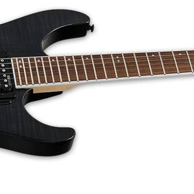 ESP LTD M-200FM Electric Guitar See Thru Black with Free Pro Setup image 3