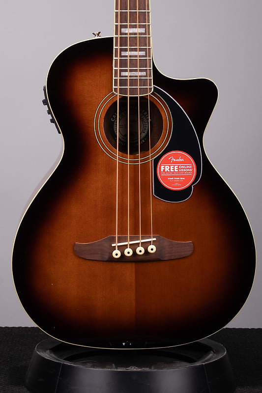 Fender Kingman Acoustic-Electric Bass - Shaded Edge Burst image 1