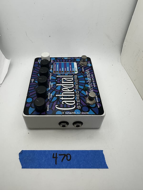 electro-harmonics Cathedral リバーブ Electro-Harmonix Cathedral Stereo Reverb | Reverb