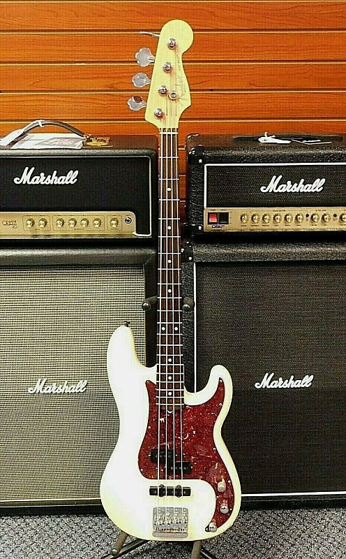Fender American Standard Precision Bass 2009 Olympic White! image 1