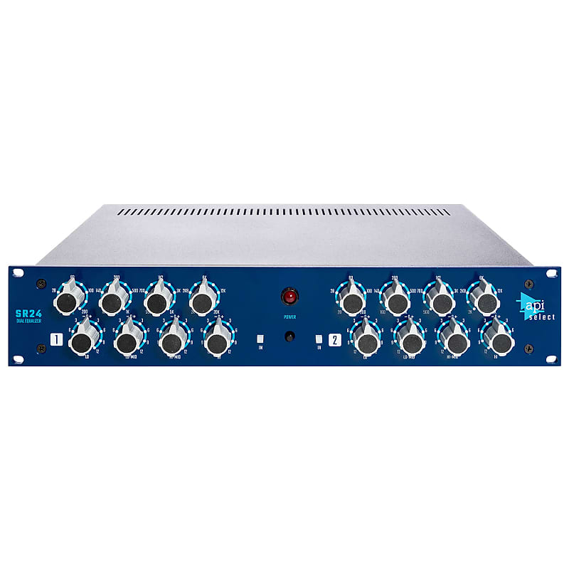 API Select SR24 Dual-Channel 4-Band Equalizer - API 562 EQ Inspired imagen 1