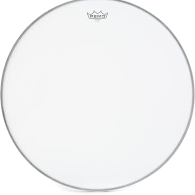 Remo Emperor Coated Bass Drumhead - 22 inch  Bundle with Remo Controlled Sound Coated Drumhead - 14 inch - with Black Dot image 3