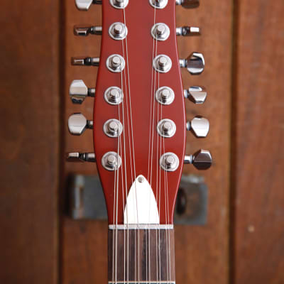 Danelectro '59X12 12-String Blood Red Electric Guitar image 3