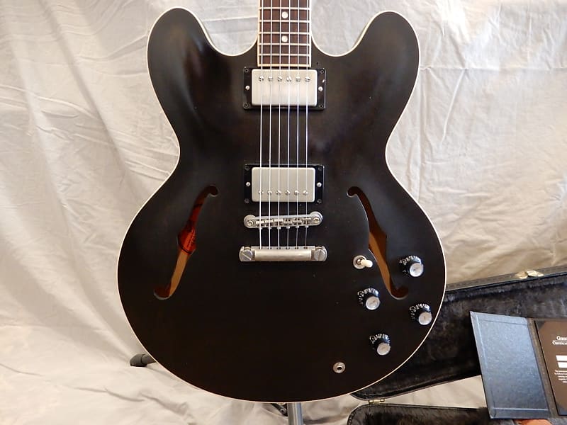 Gibson ES-335 Dot '59 Reissue 2011 - Satin Black image 1