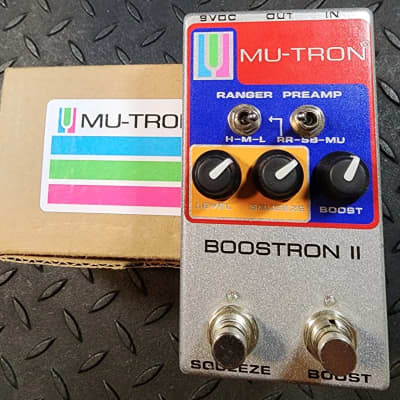 Reverb.com listing, price, conditions, and images for mu-tron-boostron-ii