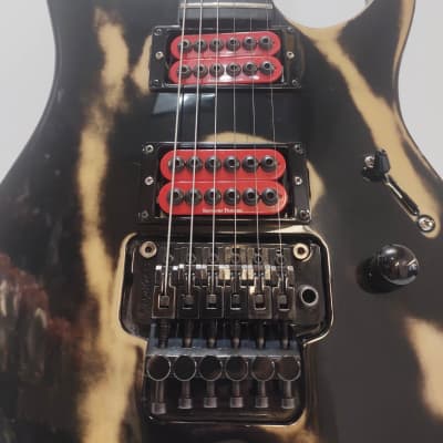 Guerilla Electric Guitar MSR6 2020 - Autographed by Dan Mongrain (Voivod Group) - Black image 2