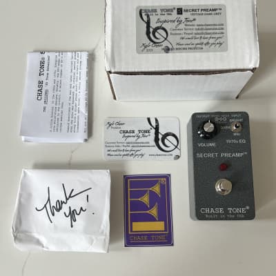 Reverb.com listing, price, conditions, and images for chase-tone-chase-tone-secret-preamp