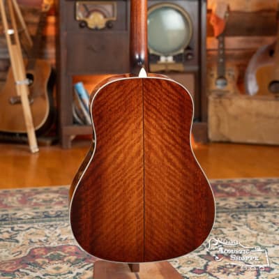 Eastman E10SS-TC Thermo-Cured Adirondack/Mahogany Sunburst Slope Shoulder Dreadnought Acoustic Guitar #0317 image 8