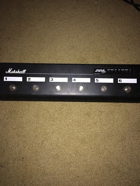 マーシャル JVM 410 フットスイッチ　セレクター Marshall JVM410H Footswitch 2008 | Reverb