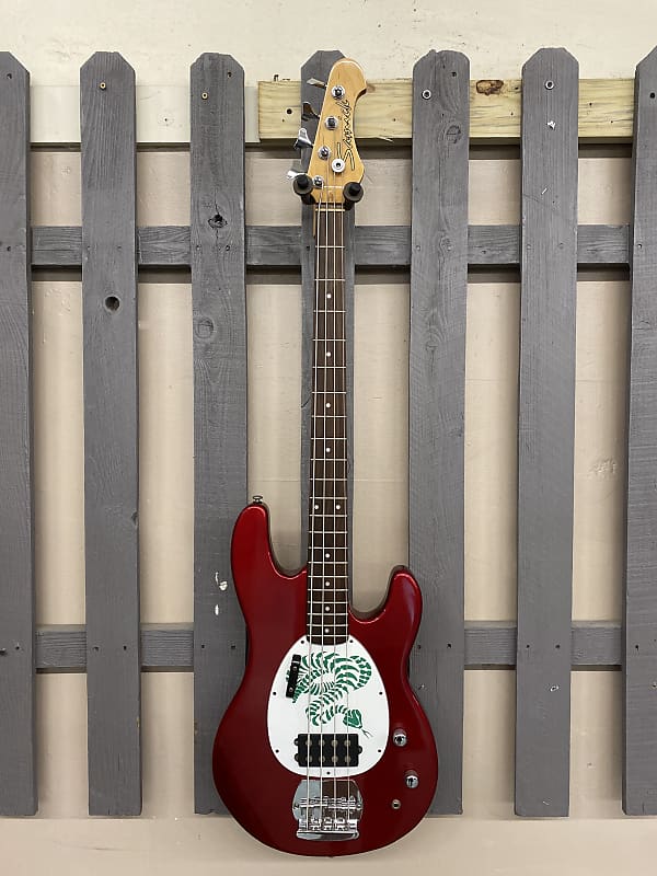 Samick 4String Bass Red (used) Reverb
