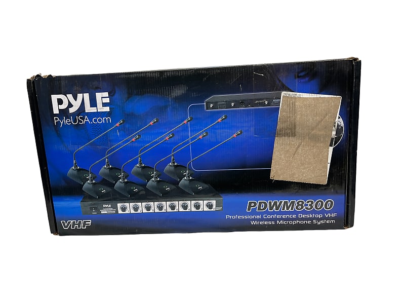 Pyle PDWM8300 Channel Wireless Conference Microphone Set 50 OFF