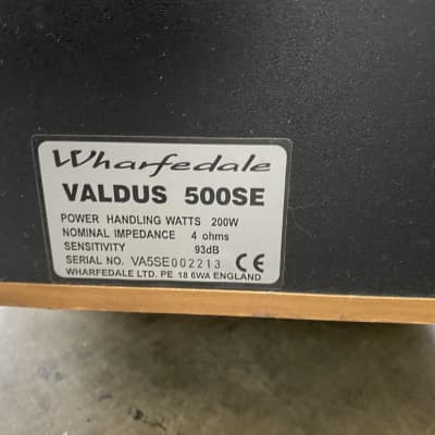 Vintage warfedale Valdus500se 1988 Picture image 8