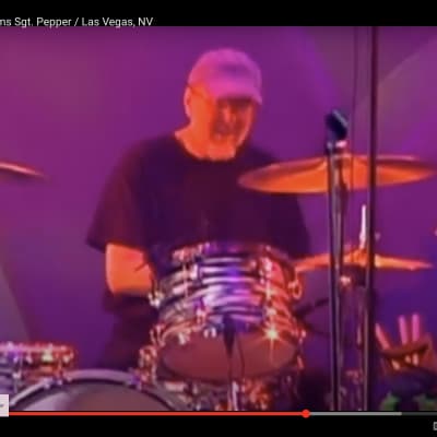 Bun E. Carlos’s Cheap Trick Signed, Sgt. Pepper, Ludwig, Zildjian 2007 Black Oyster Maple Classic. image 7