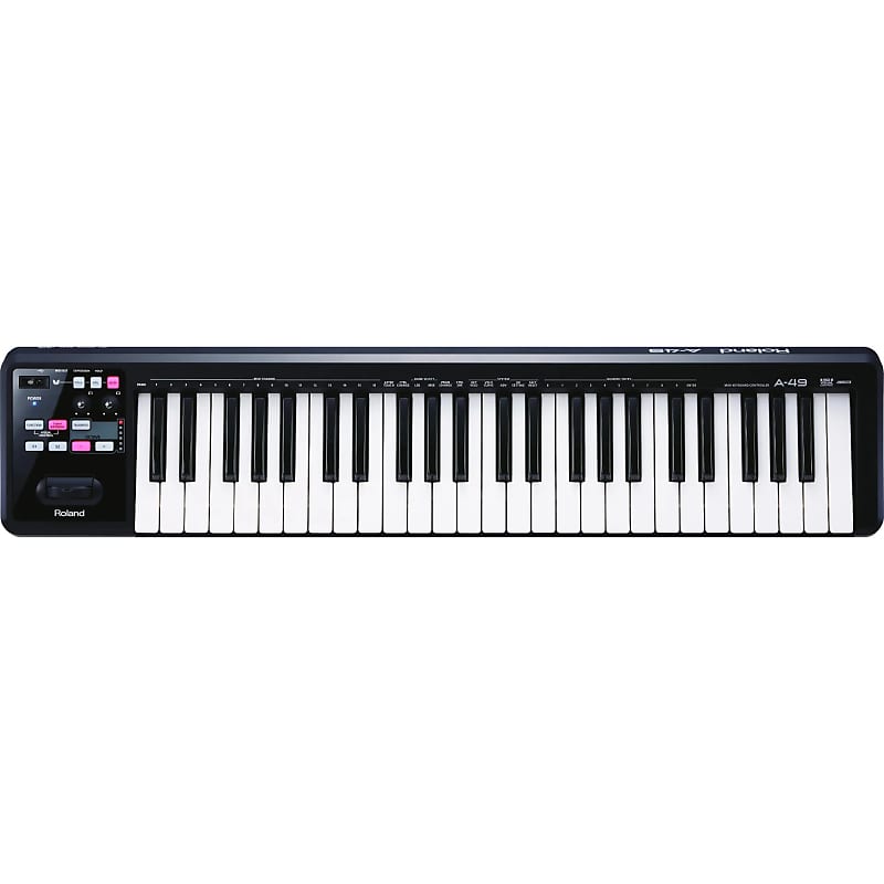 Roland A-49 MIDI Keyboard Controller - Black | Reverb Canada