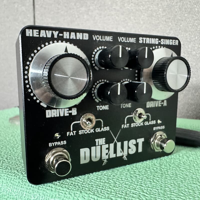 King Tone Guitar The Duellist Dual Overdrive King Tone Guitar The Duellist Dual Overdrive 2010s - Black | Reverb