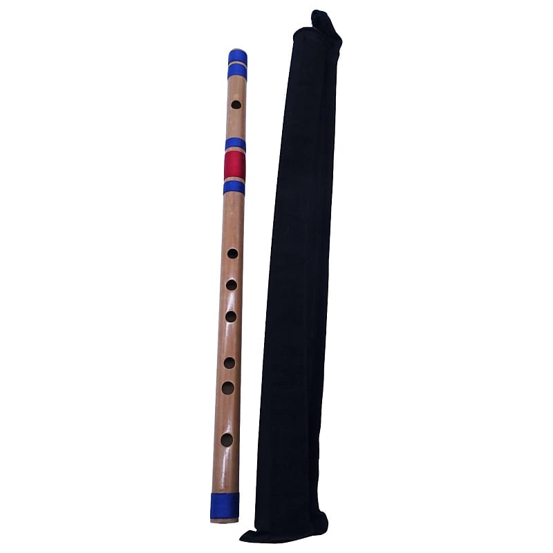 Zaza Percussion- Professional 6 Holes Polished Bamboo Flute | Reverb