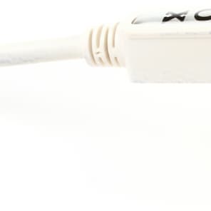 Vox VCC090WH VCC Vintage Straight to Right Angle Coiled Cable - 29.5 foot White image 3