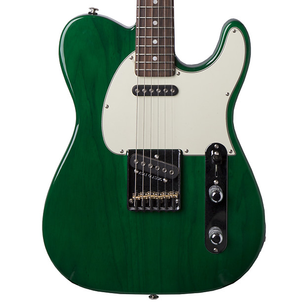 Forest green shop electric guitar