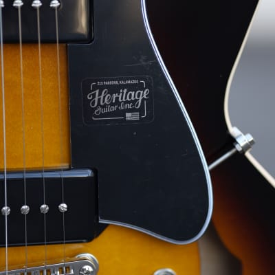 Heritage Standard Series H-530 Hollow Body Electric Guitar - Original Sunburst image 5