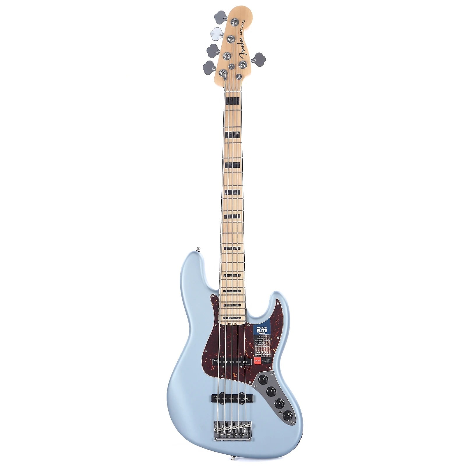 Baixo Fender American ELITE V Natural (Super Novo) - Ano 2016 - STORE VB -  A loja do ViniBass