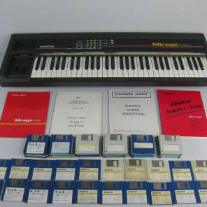 Ensoniq Mirage DSK-1 61-Key board Sampling Sampler