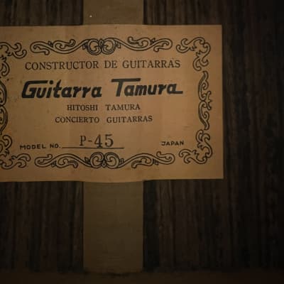 Hiroshi Tamura P-45 Konzertgitarre incl. Koffer image 21