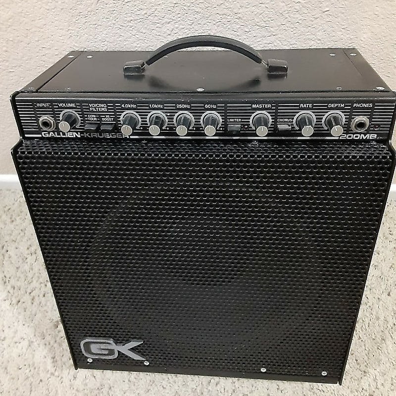 Gallien-Krueger 200MB Micro Bass Combo 1985 Black Series 1