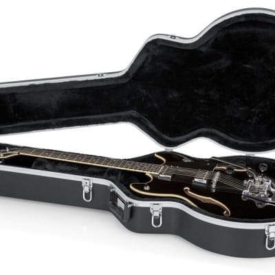 Gator GC-335 Deluxe Molded Semi-Hollow Electric Guitar Hard