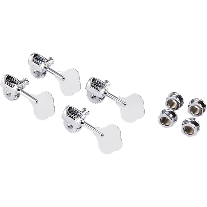 Fender Deluxe Bass Tuner Fluted Shaft - Machine Head Tuner for Basses image 1