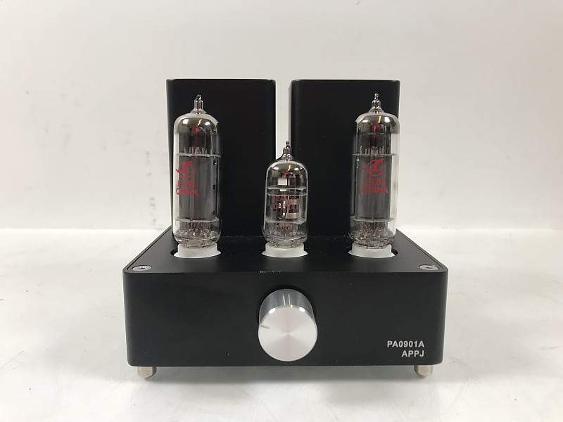 APPJ PA0901A 6N4+6P14 Mini tube Amplifier Black