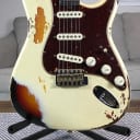 2022 Fender Custom Shop LIMITED '61 Relic Stratocaster ~ Vintage White & 3 Color Sunburst