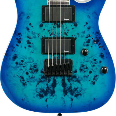 Ibanez GRGR221PA Gio Series Electric Guitar, Aqua Burst image 1
