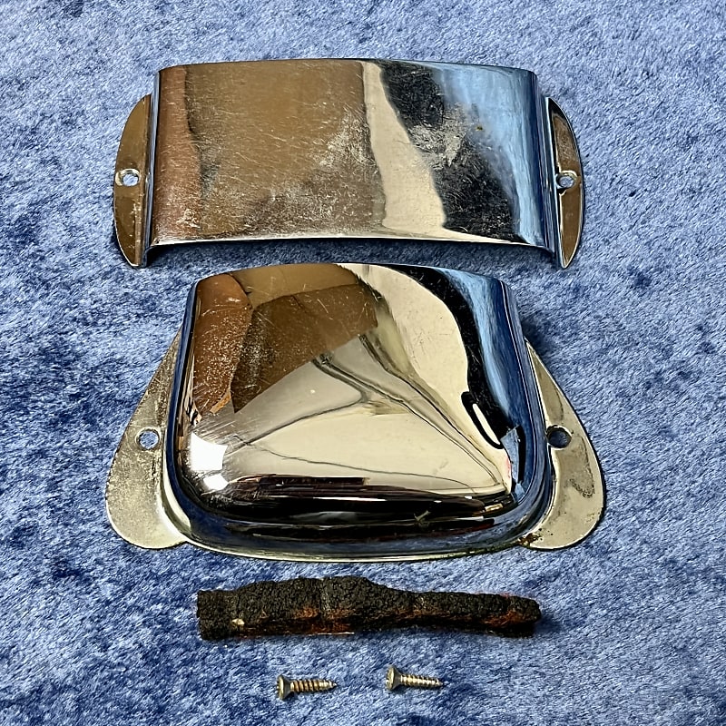 1960's Fender Precision Bass Guitar Bridge & Pickup Cover Reverb